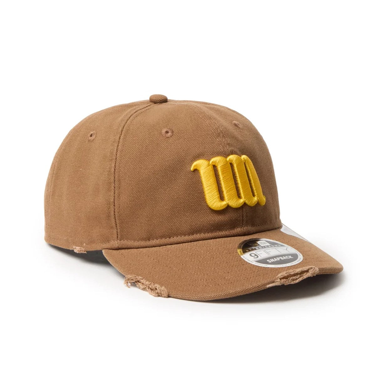 NEW ERA - RC 9FIFTY Curved Visor Powered by GORO（MIN-NANO） MIN-NANO Damage BROWN  【15175390】