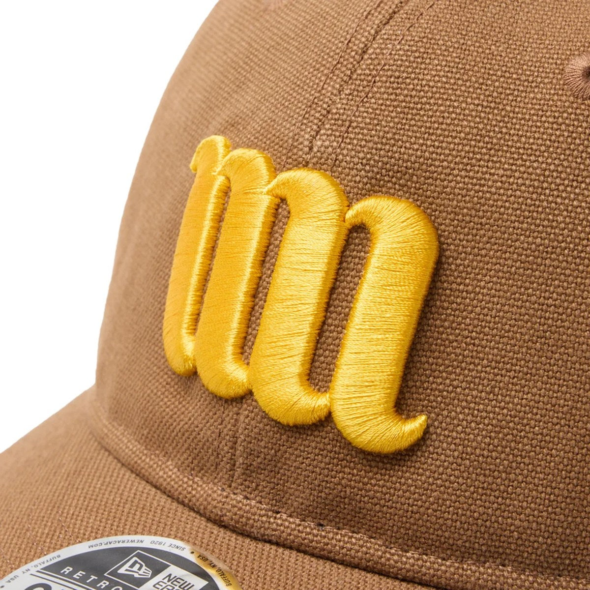 NEW ERA - RC 9FIFTY Curved Visor Powered by GORO（MIN-NANO） MIN-NANO Damage BROWN  【15175390】