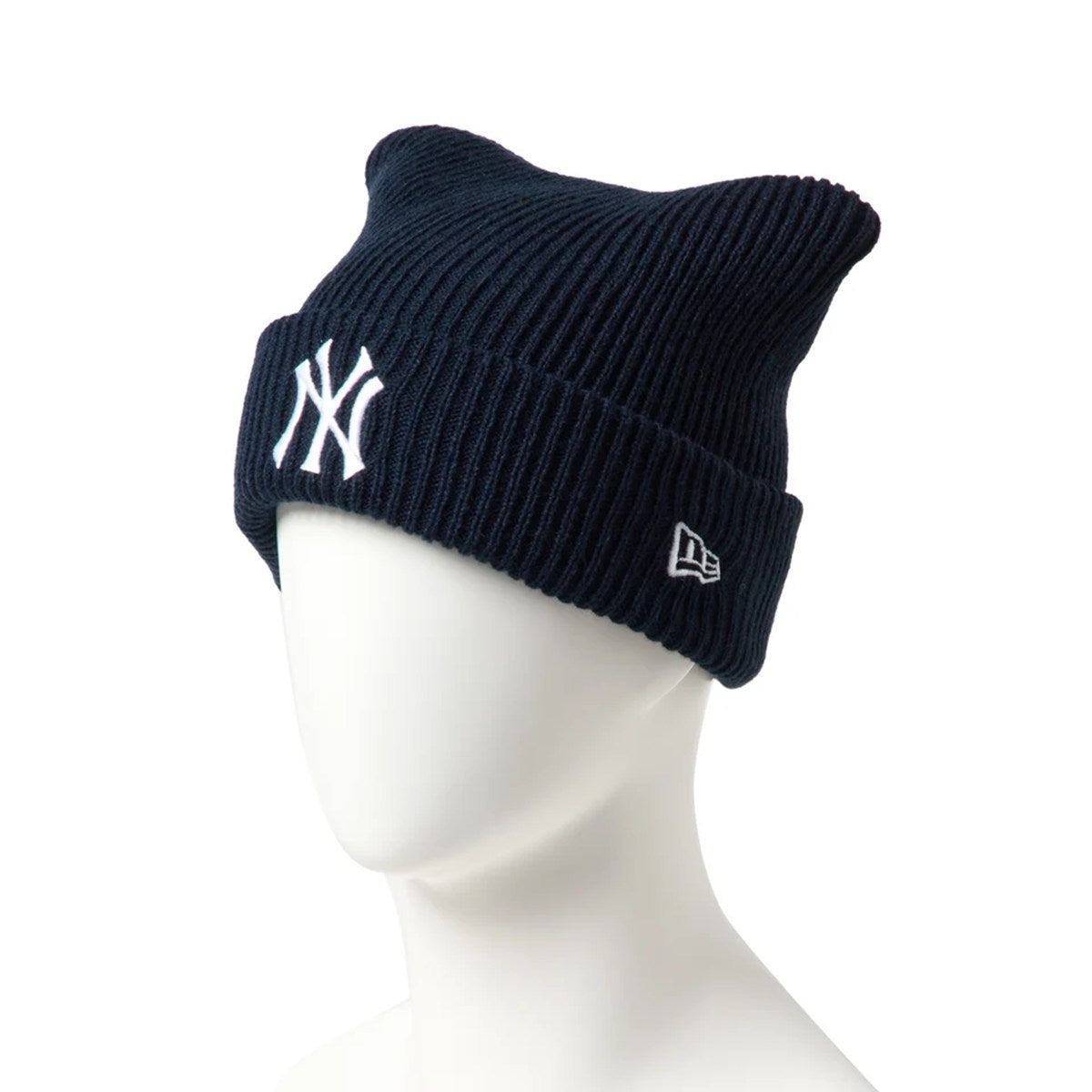 NEW ERA - New York Yankees SQUARE KNIT Powered by GORO（MIN-NANO）NAVY 【15176536】
