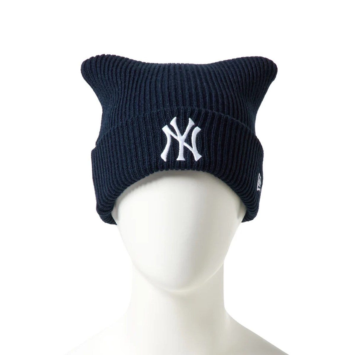 NEW ERA - New York Yankees SQUARE KNIT Powered by GORO（MIN-NANO）NAVY 【15176536】