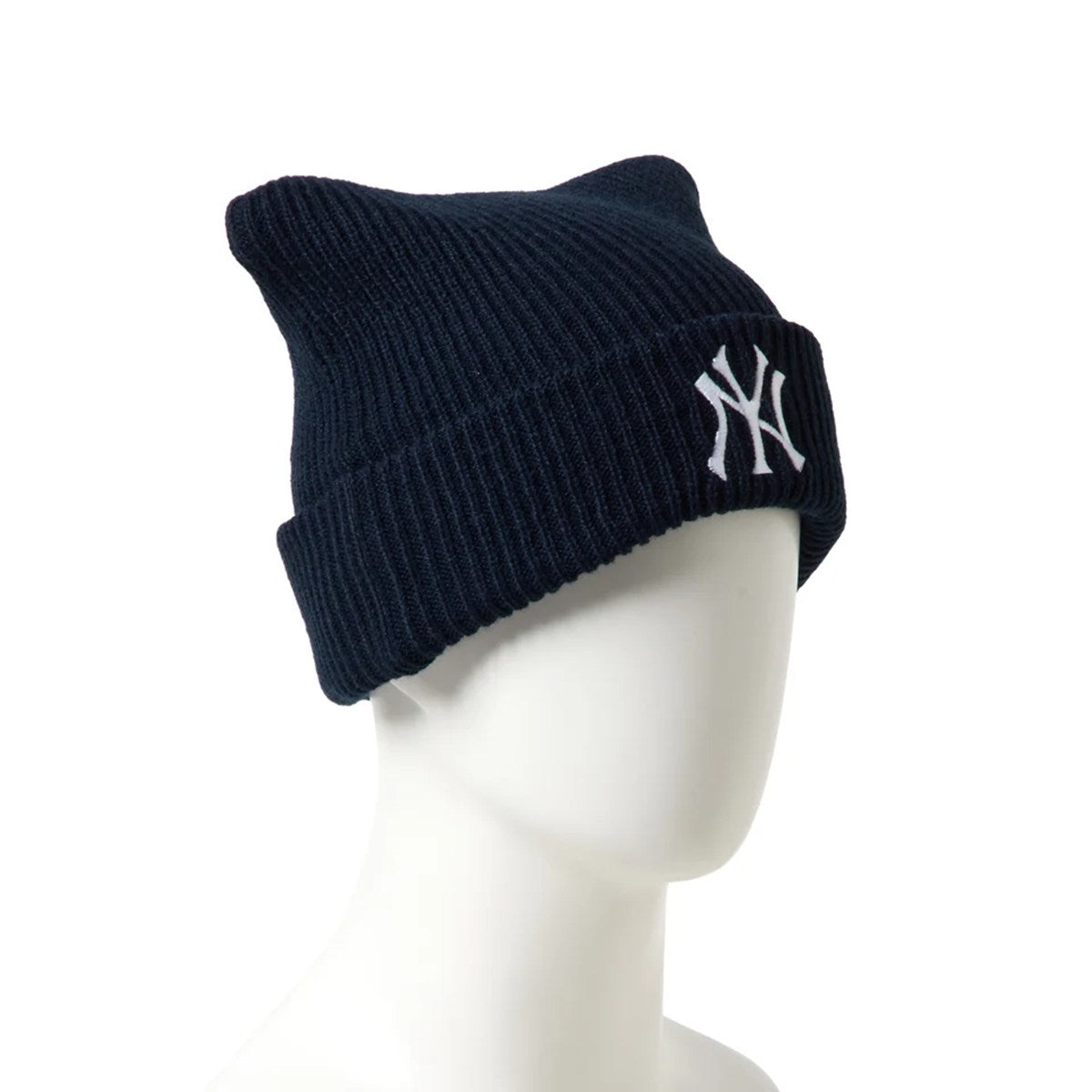 NEW ERA - New York Yankees SQUARE KNIT Powered by GORO（MIN-NANO）NAVY 【15176536】