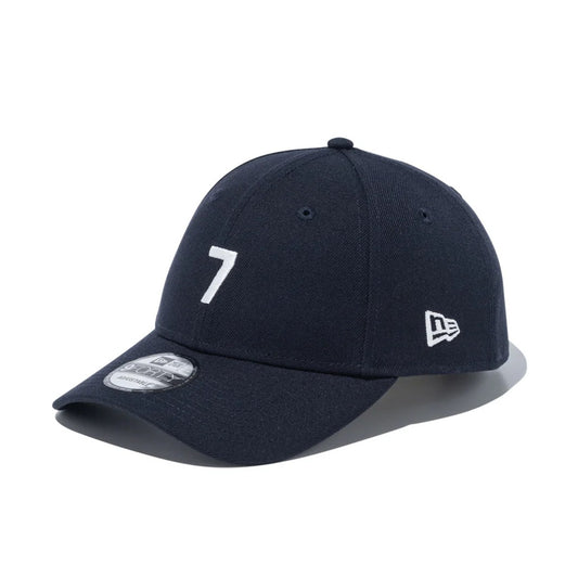 NEW ERA -  9FORTY Number 7 NAVY 【15196138】
