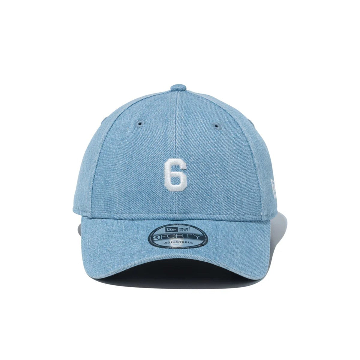 NEW ERA - 9FORTY Number 6 WASHED DENIM 【15196139】