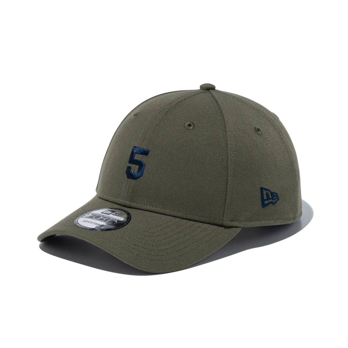 NEW ERA - 9FORTY Number 5 OLIVE 【15196140】