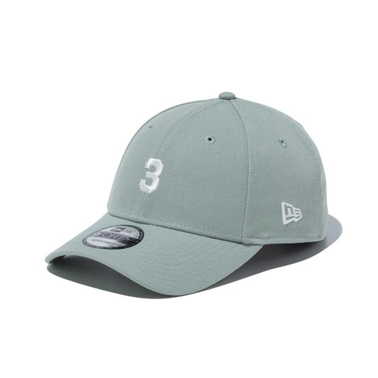 NEW ERA - 9FORTY Number 3 EVEREST GREEN 【15196142】