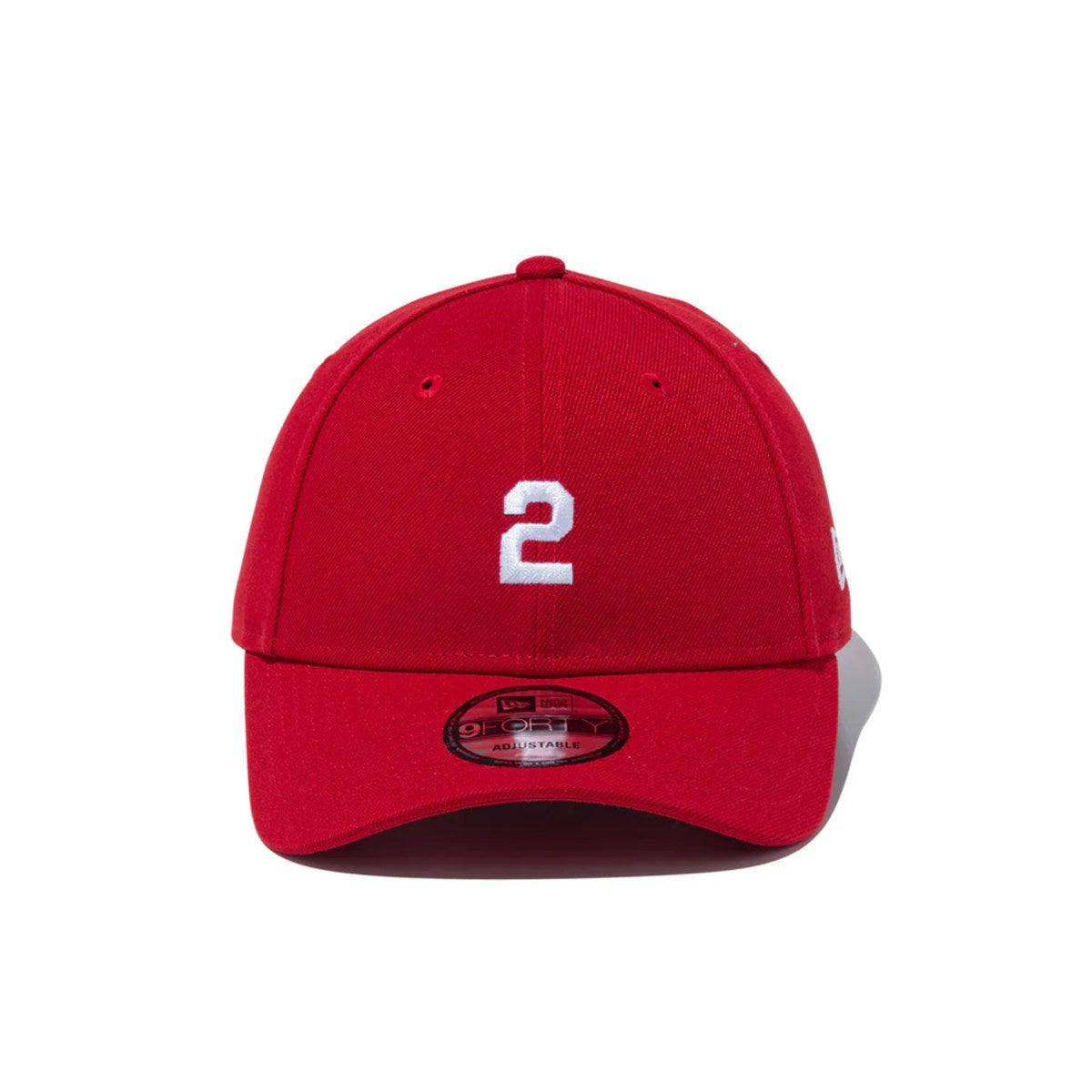 NEW ERA - 9FORTY Number 2 SCARLET 【15196143】