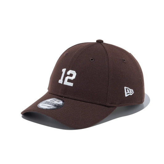 NEW ERA - 940CS NUMBER 12 BURNTWOOD【15196144】