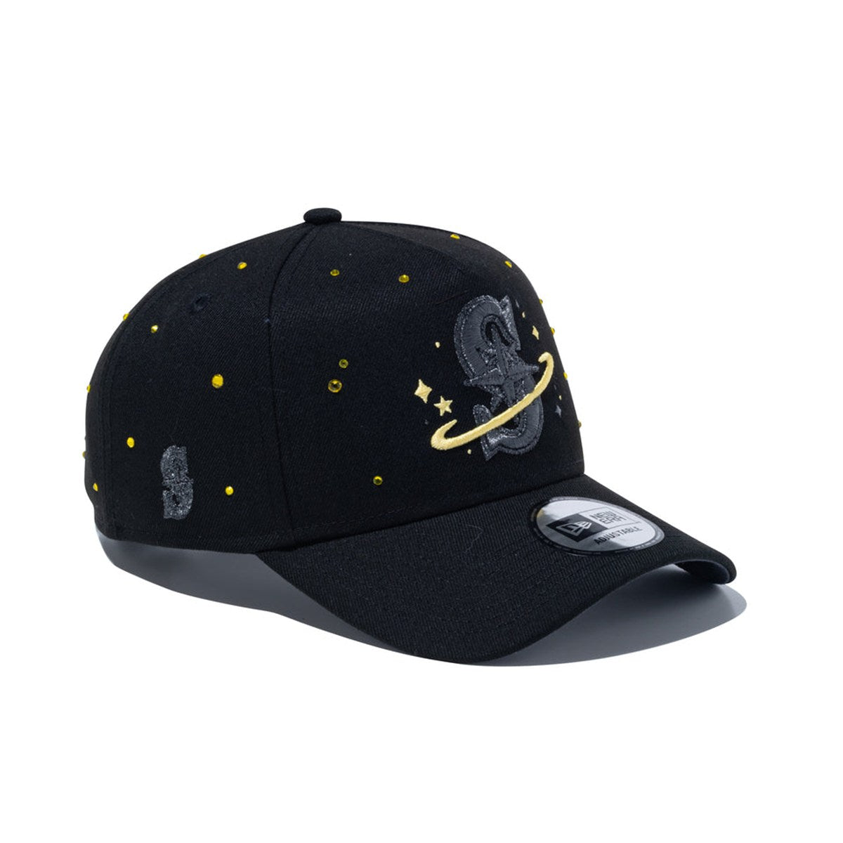NEW ERA - Fanatics Seattle Mariners 9FORTY A-Frame When You Wish Upon a Star Rhinestone BLACK 【15206561】