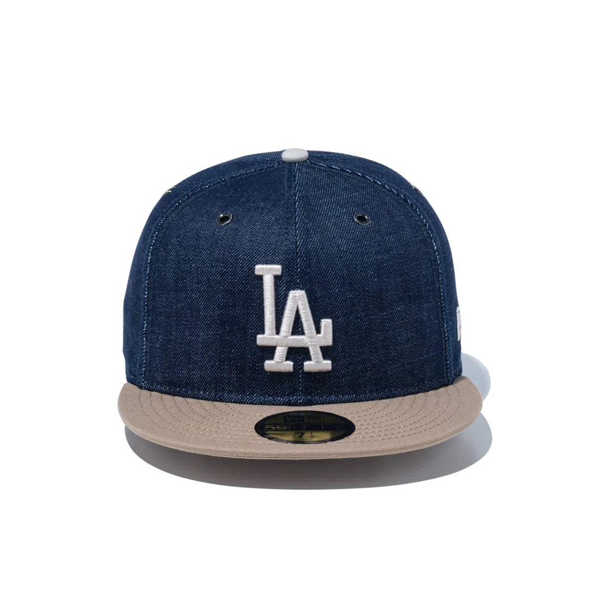 NEW ERA - Los Angeles Dodgers 59FIFTY BBQ Denim DENIM/CAMEL 【15206624】