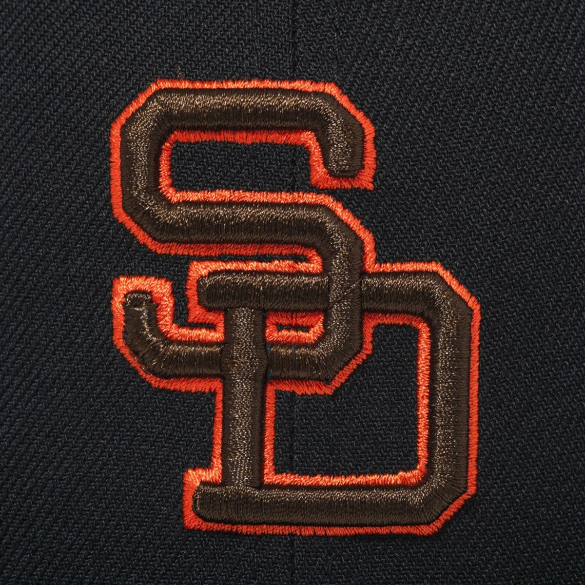 NEW ERA - San Diego Padres 59FIFTY Halloween BLACK/ORANGE 【15229107】