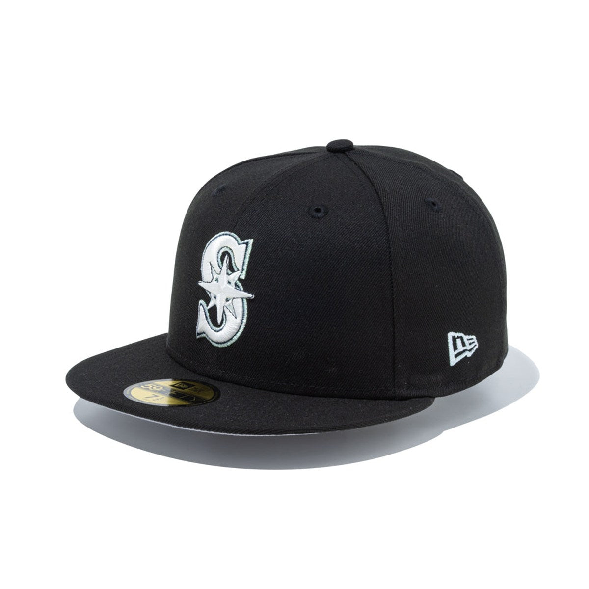 NEW ERA - Seattle Mariners 59FIFTY Mariners Logo BLACK  【15387648】