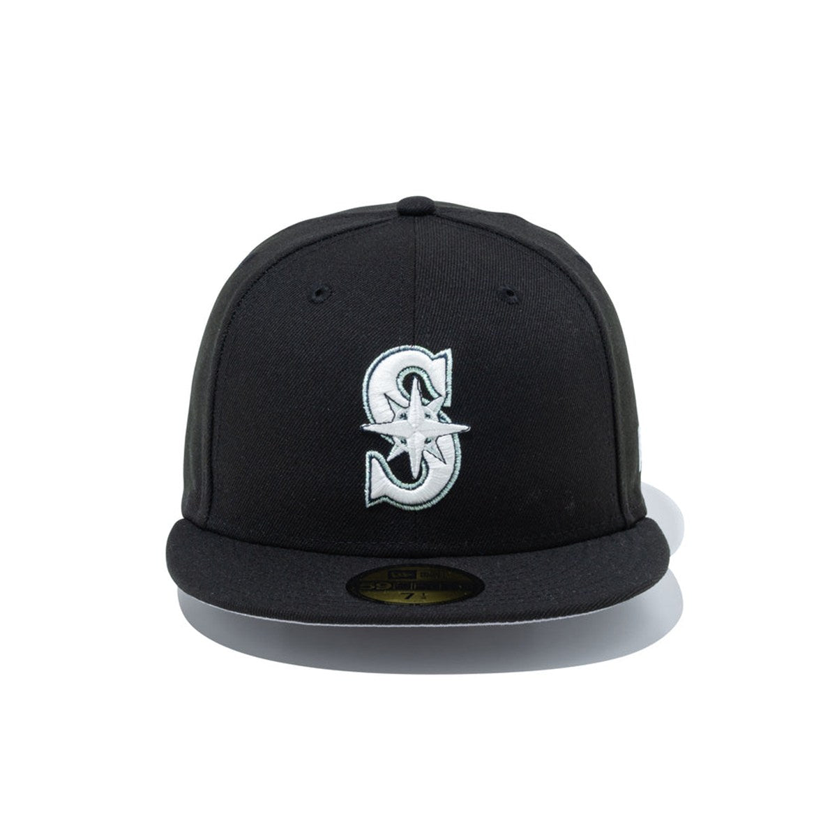 NEW ERA - Seattle Mariners 59FIFTY Mariners Logo BLACK  【15387648】