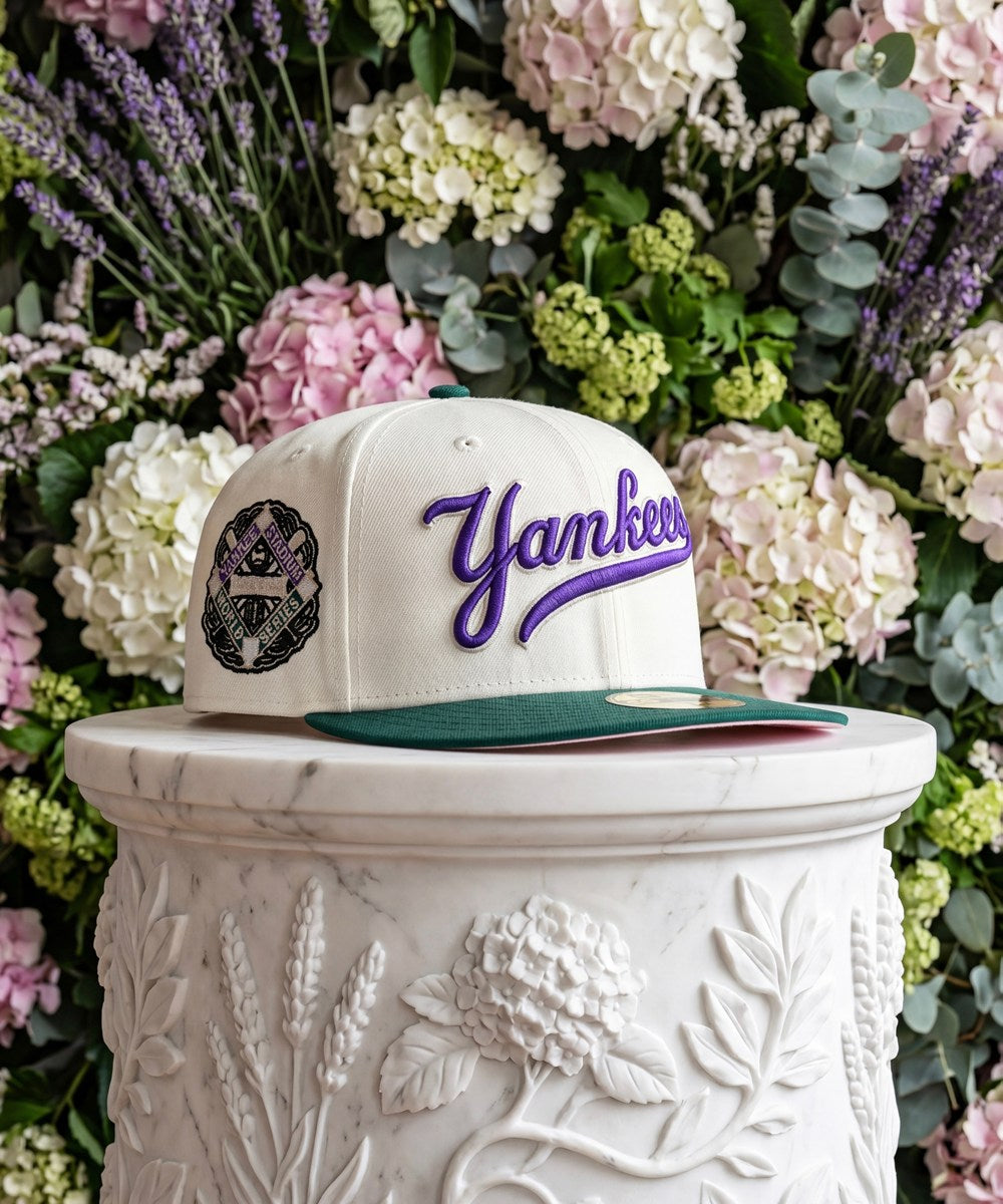 NEW ERA - New York Yankees Yankee Stadium Chrome White/Dark Green