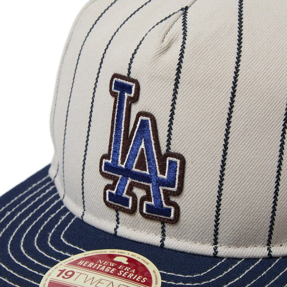 NEW ERA Los Angeles Dodgers - 19TWENTY HERITAGE STRIPE OCEAN SIDE BLUE【14693485】