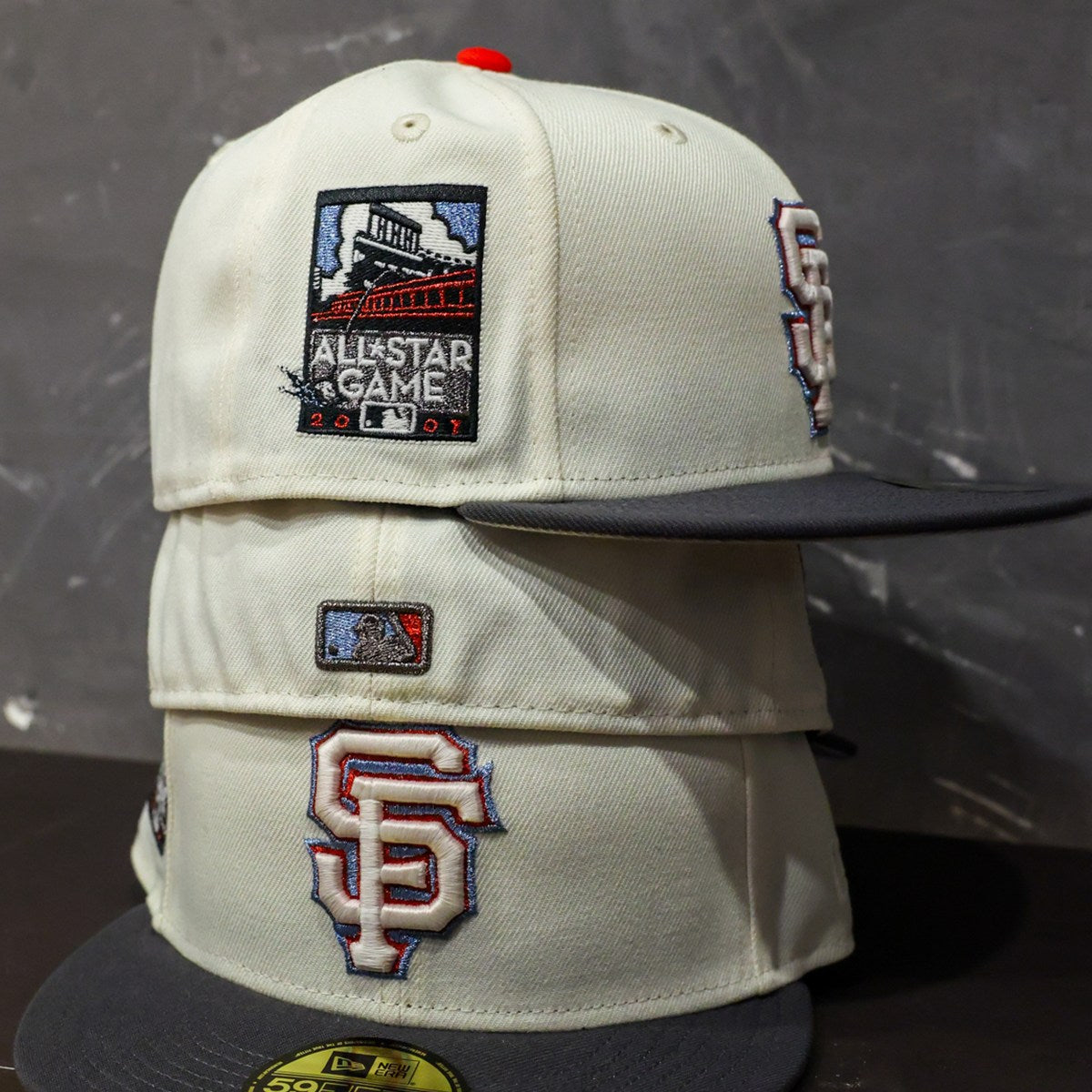 NEW ERA - San Francisco Giants 59Fifty 2007 All Star Game Chrome