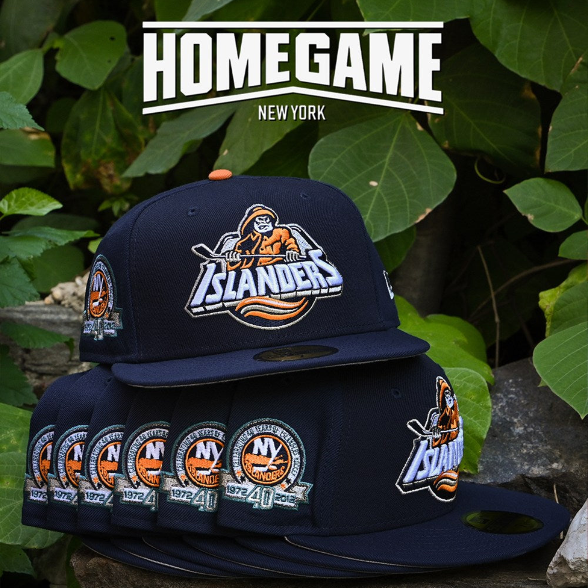 NEW ERA - New York Islanders 59Fifty 40th Anniversary Multi/Navy