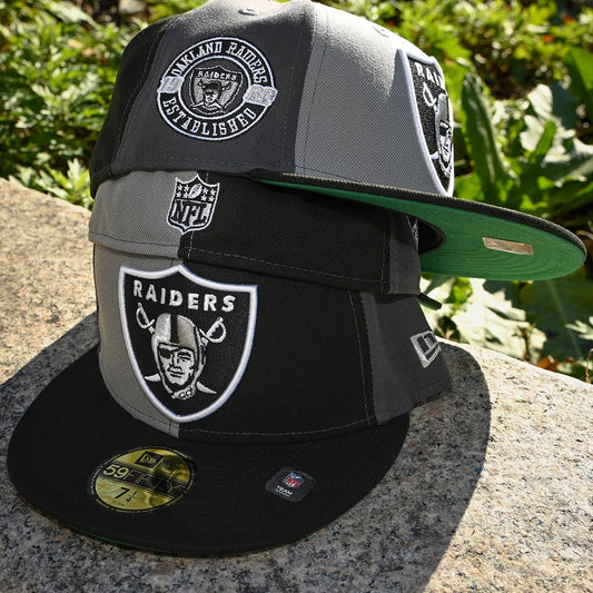 NEW ERA - Oakland Raiders 59Fifty 1960 Storm Grey/Black