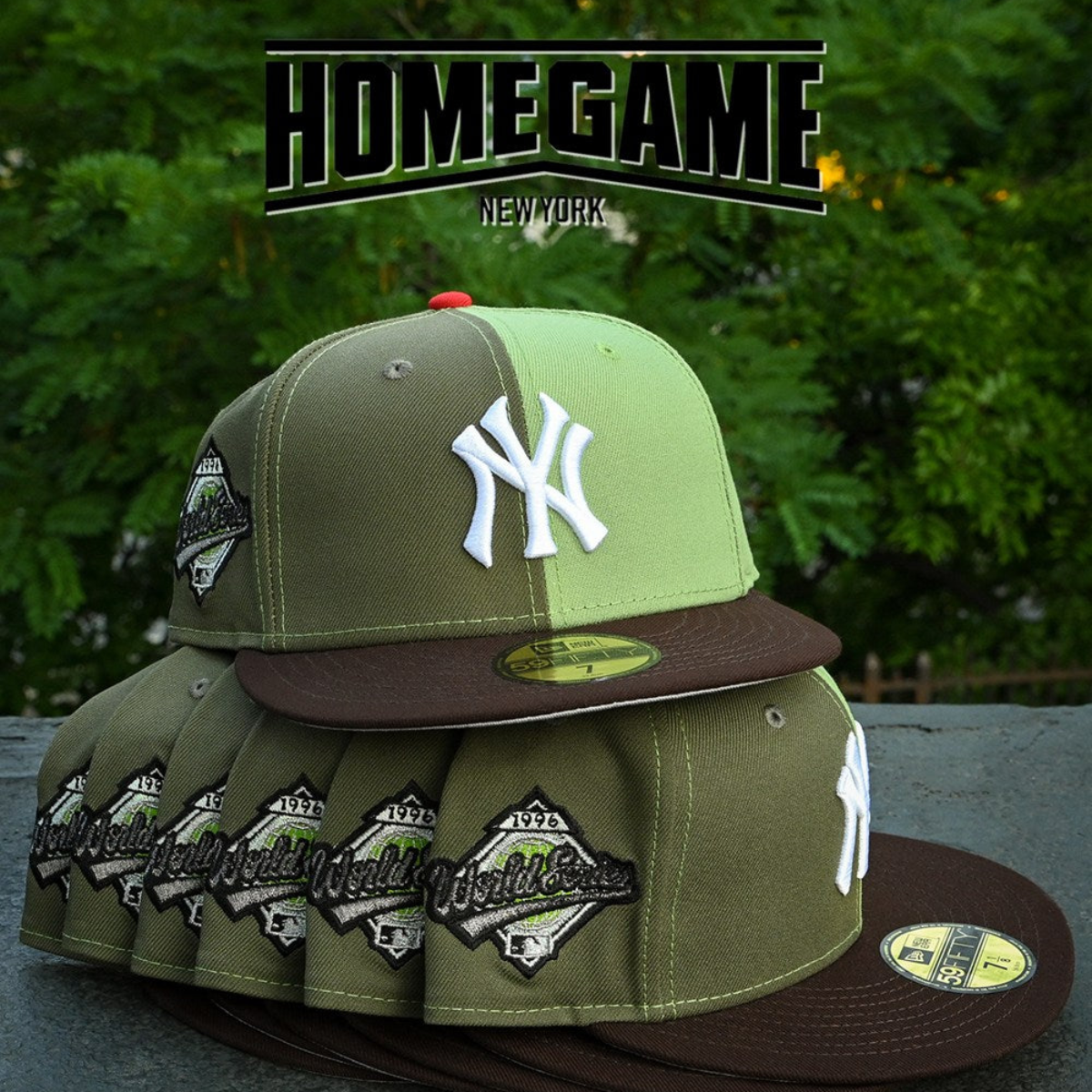 NEW ERA - New York Yankees 1996 World Series Olive/Matcha/Walnut