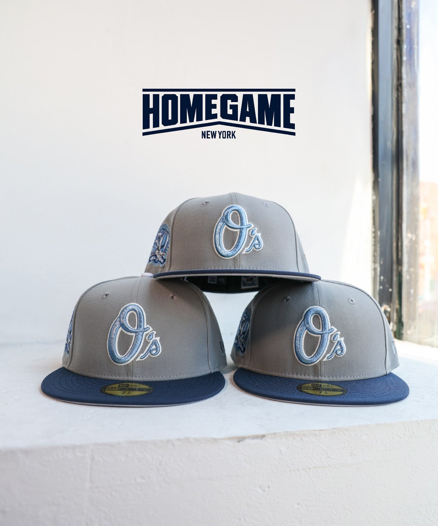 NEW ERA - Baltimore Orioles 50th Anniversary 59Fifty Misty Morning/Navy