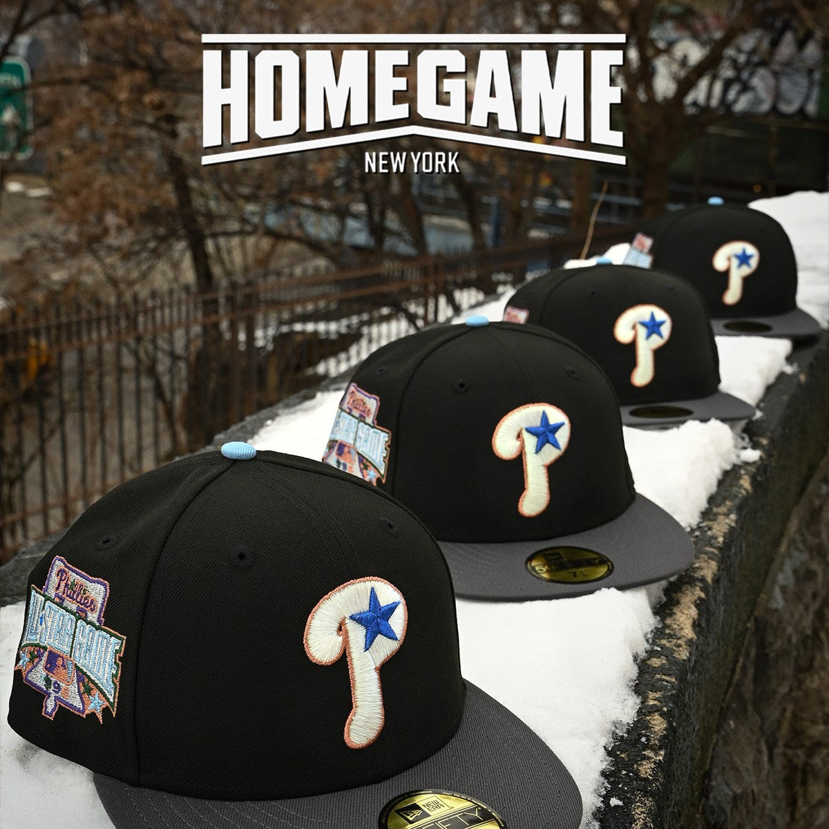 NEW ERA - Philadelphia Philly 59Fifty 1996 All Star Game Black/Dark Graphite