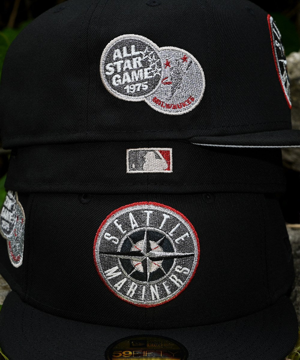 NEW ERA - Seattle Mariners 1975 All Star Game 59Fifty Black