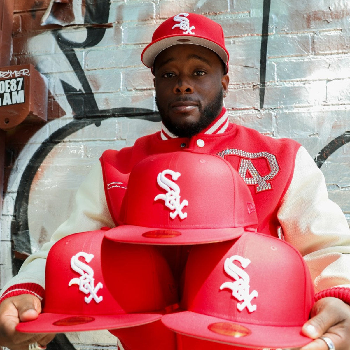NEW ERA - Chicago White Sox Front Door 59Fifty Red