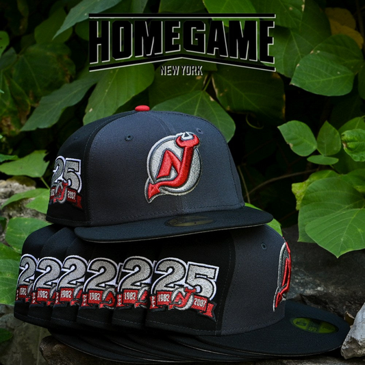 NEW ERA - New Jersey Devils 59Fifty 25th Anniversary Graphite/Black