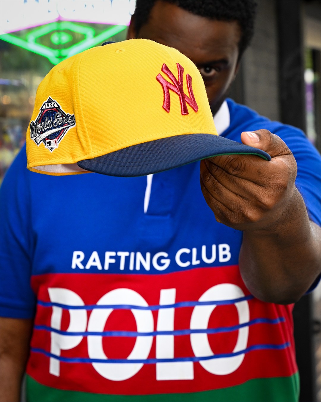 NEW ERA - New York Yankees 59Fifty 1996 World Series A-Gold/Oceanside Blue