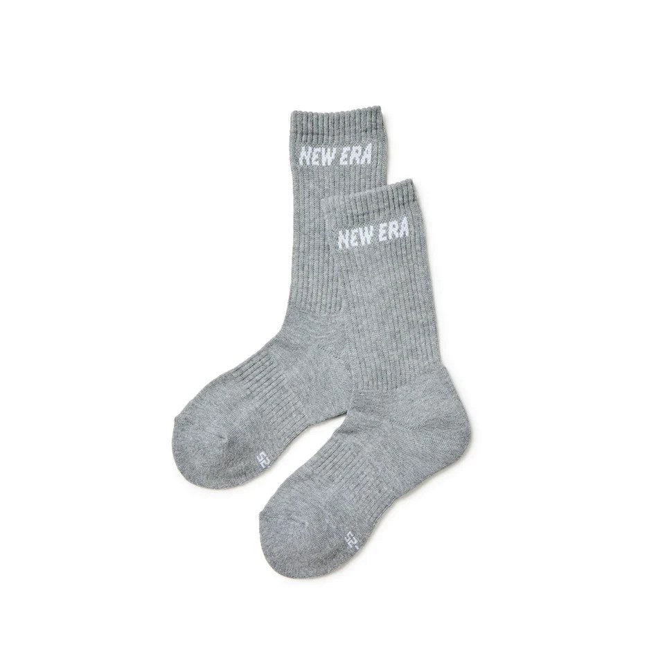 NEW ERA - SOCKS CREW 3PAIRS GRAY 【14489708】