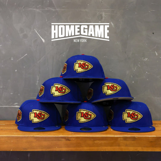 NEW ERA - Kansas City Chiefs 59Fifty 50 years Calming Blue