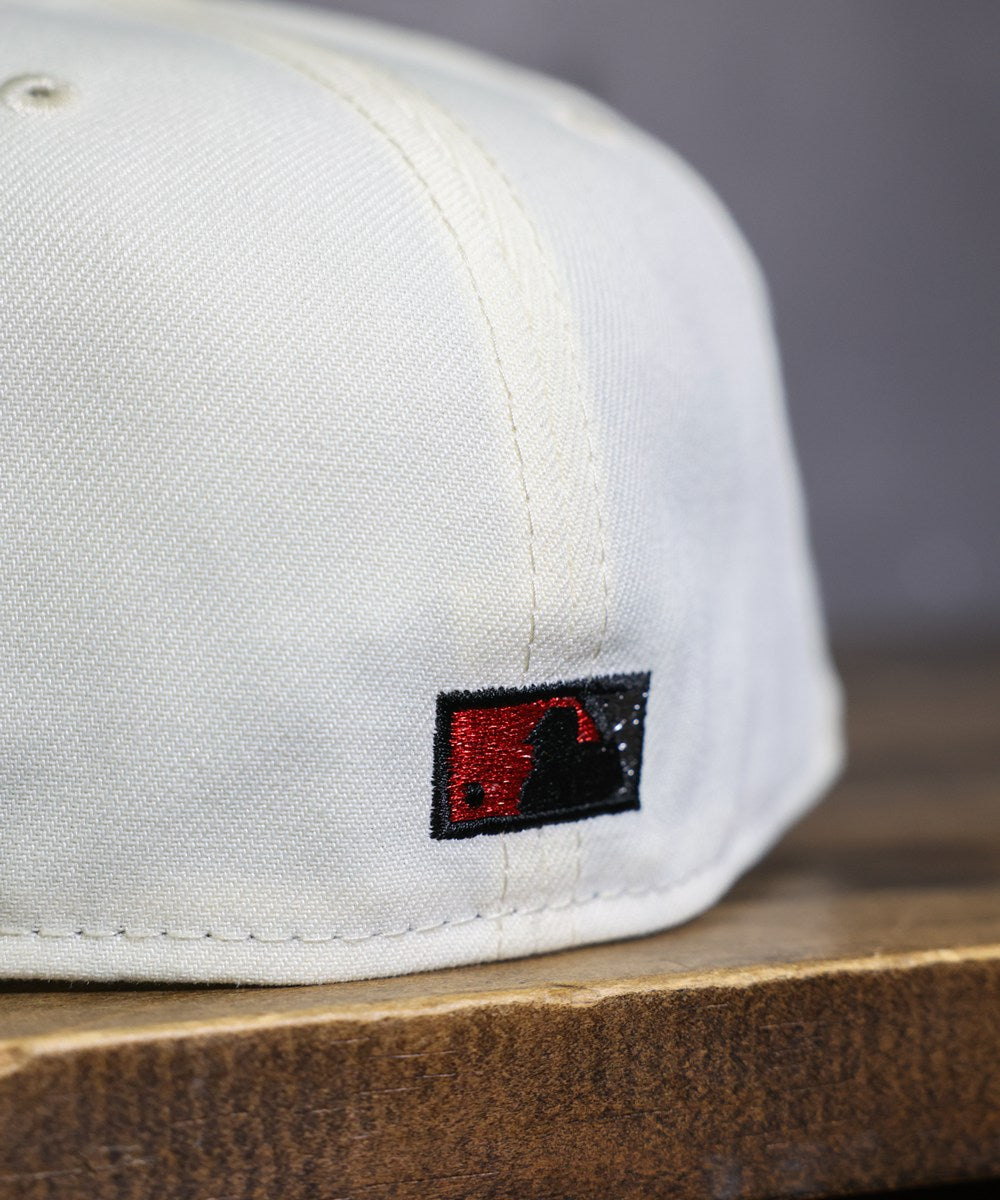 NEW ERA - Atlanta Braves 59Fifty 1992 World Series Chrome White/Black