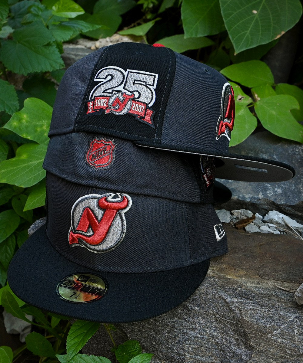 NEW ERA - New Jersey Devils 59Fifty 25th Anniversary Graphite/Black