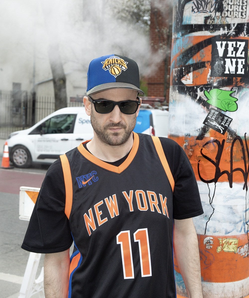 NEW ERA - New York Knicks City Never Sleeps Royal/Black/Woodland Camo