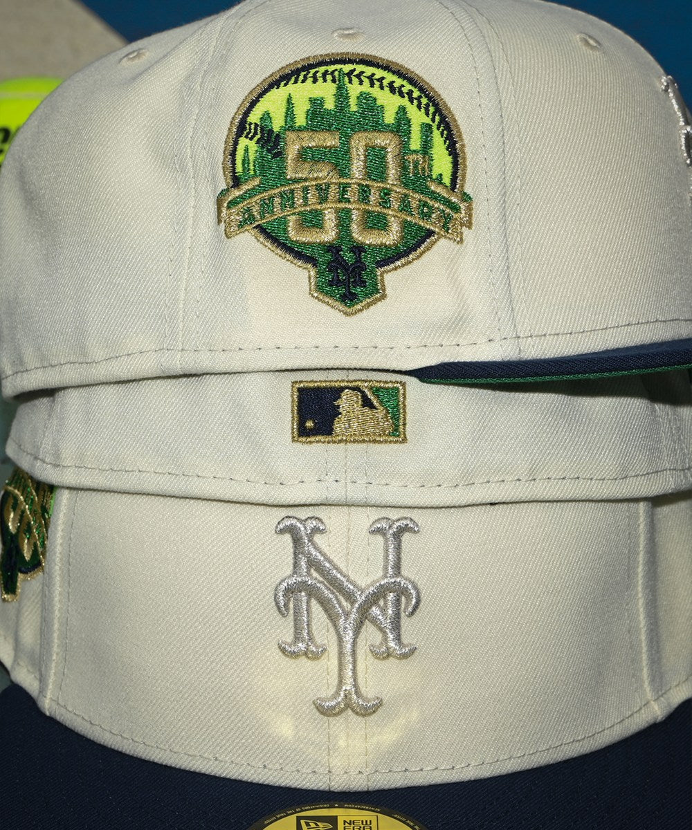 NEW ERA - New York Mets 59Fifty 50th Anniversary Chrome White/Navy