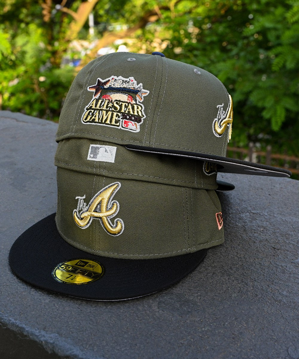 NEW ERA - Atlanta Braves 2000 All Star Game 59fIFTY Olive/Black