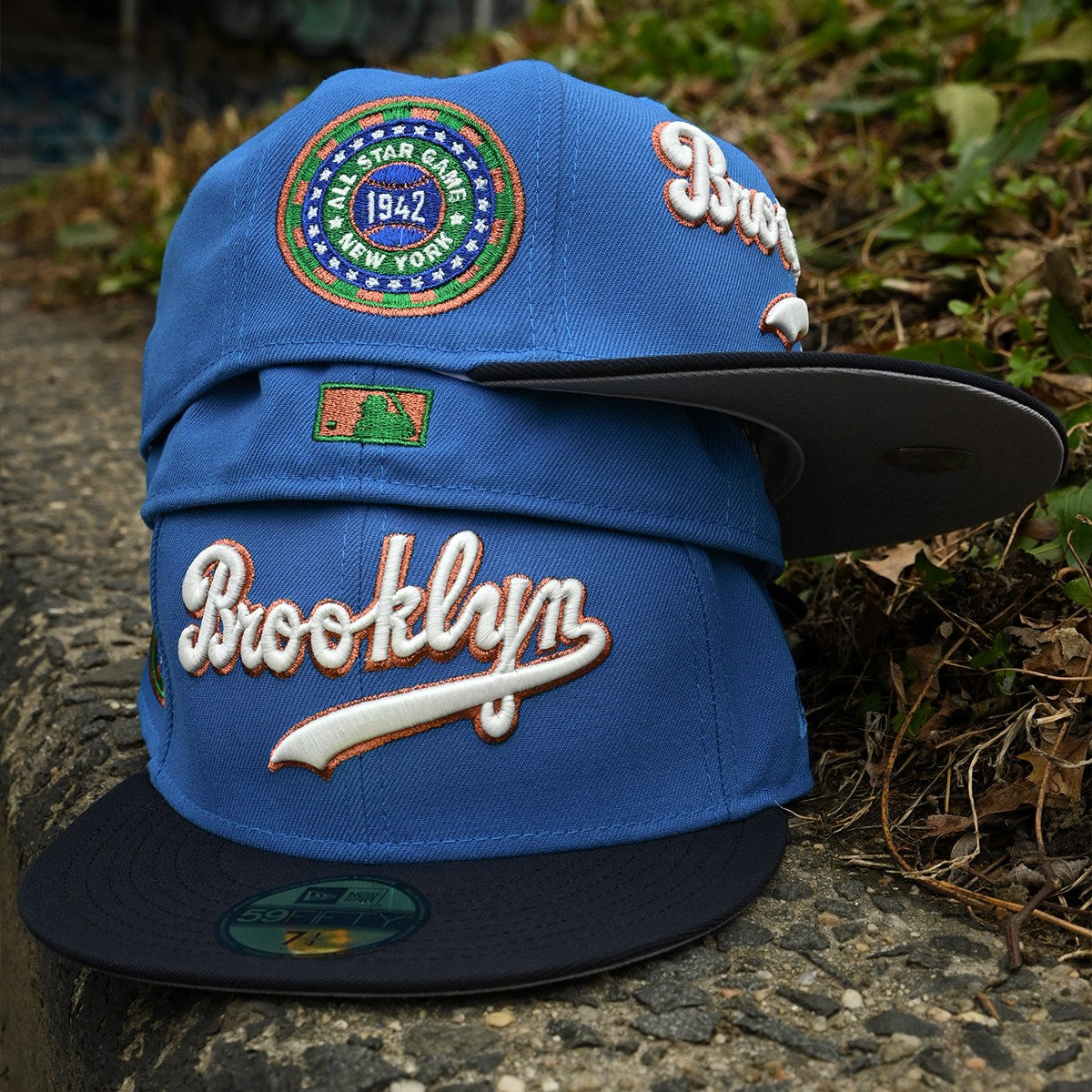 NEW ERA - Brooklyn Dodgers 59Fifty 1942 All Star Game Blue Reef/Navy