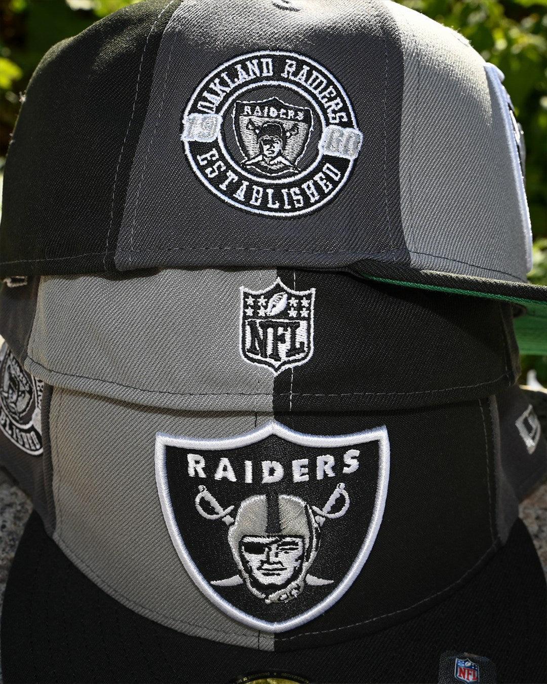 NEW ERA - Oakland Raiders 59Fifty 1960 Storm Grey/Black