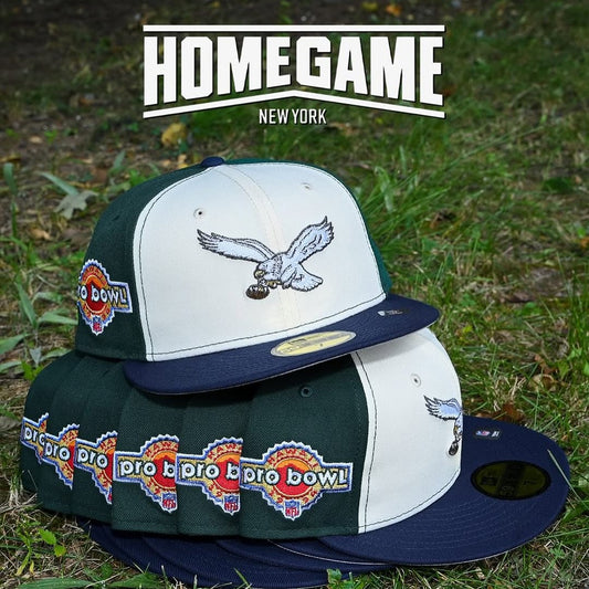 NEW ERA Philadelphia Eagles - 59Fifty 1994 pro bowl Green/Chrome