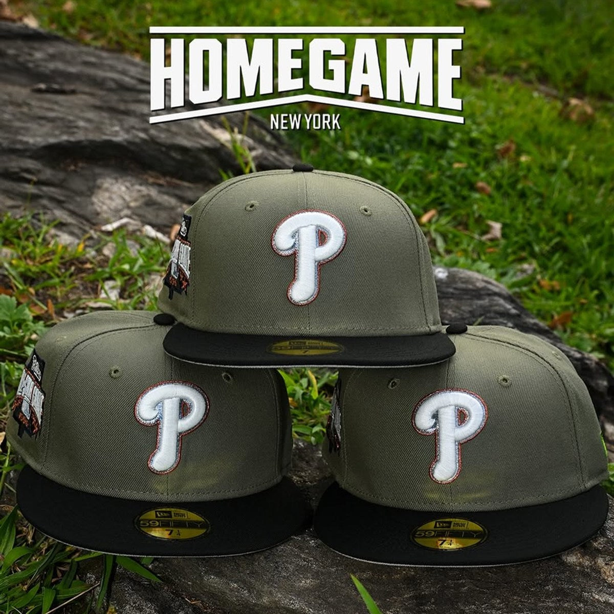 NEW ERA - Philadelphia Phillies NYCO 59FIFTY All Star Game 1996 Green Bark/Black