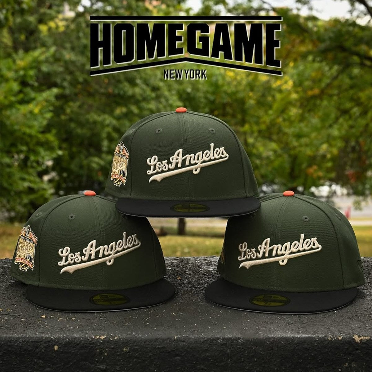 NEW ERA - Los Angeles Dodgers NYCO 59FIFTY 40th Anniversary Rifle Green/Black