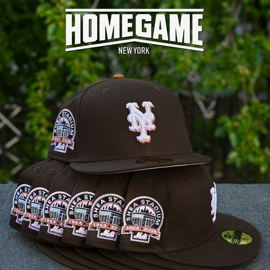 NEW ERA - New York Mets 1964・2008 Shea Stadium Walnut 59Fifty