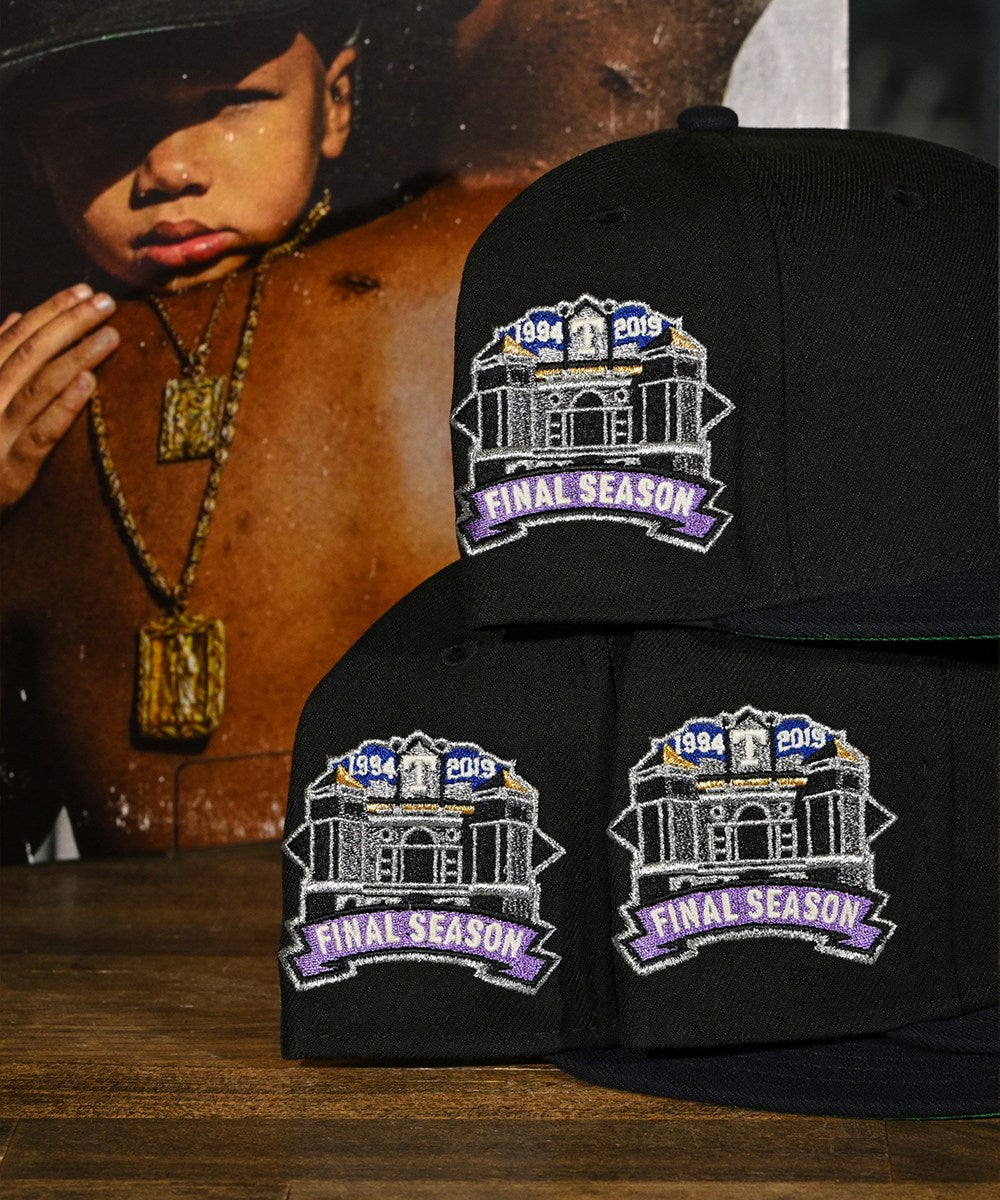 NEW ERA - Texas Rangers Final Season Black/Navy 59Fifty