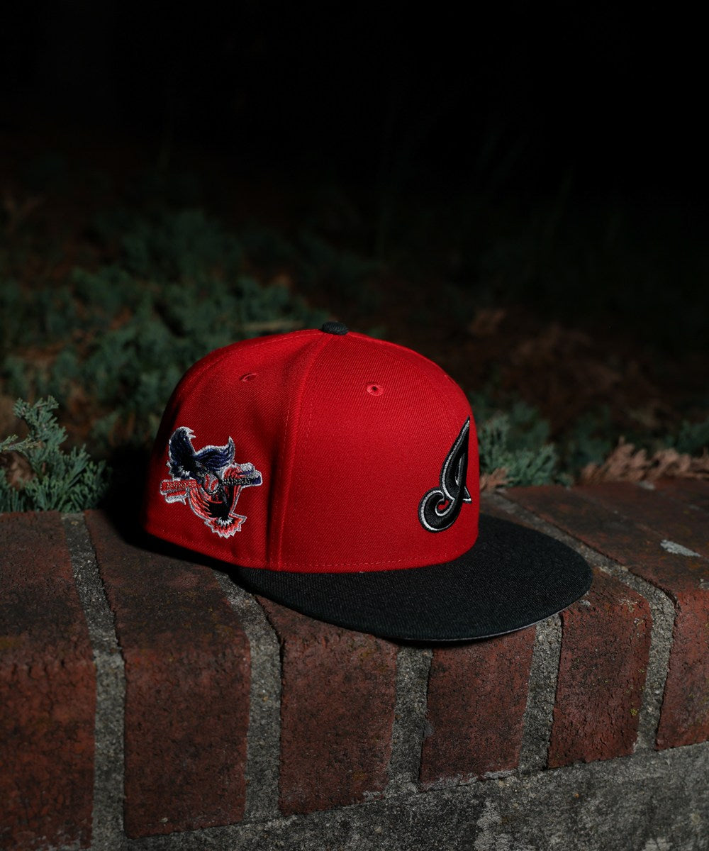 NEW ERA - Cleveland Indians 59Fifty American League Scarlet