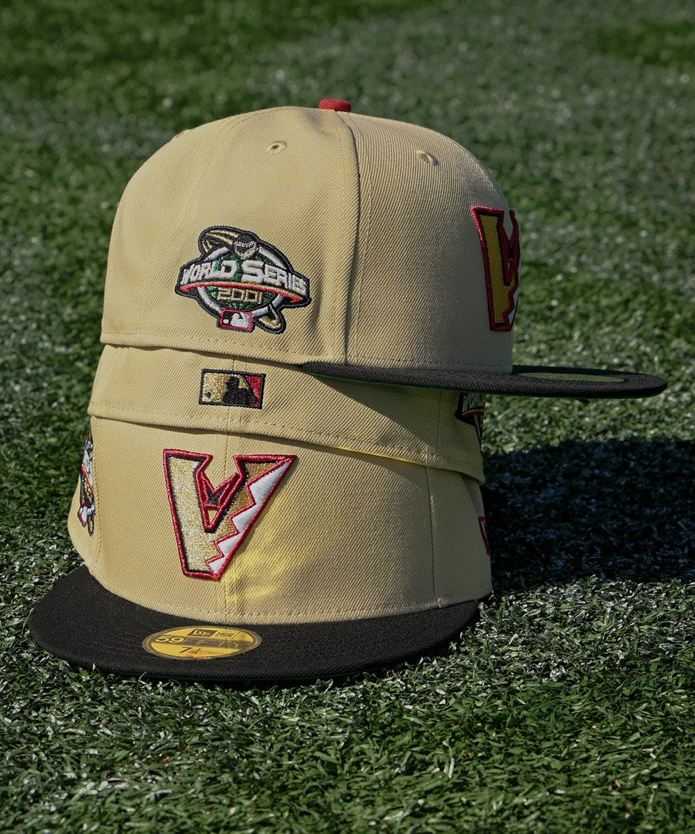 NEW ERA - Arizona Diamondbacks 2001 World Series 59Fifty Vegas Gold/Black