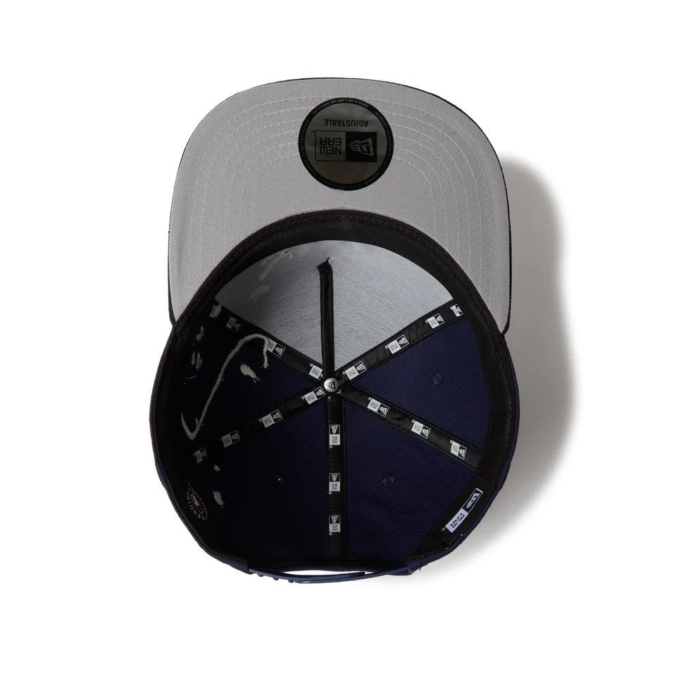 NEW ERA New York Yankees - 5-Panel Square Visor Dripping LIGHT NAVY/NAVY 【14668190】