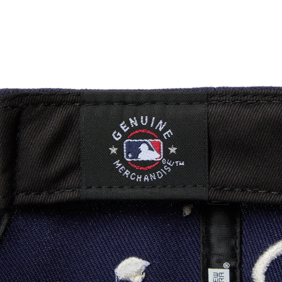 NEW ERA New York Yankees - 5-Panel Square Visor Dripping LIGHT NAVY/NAVY 【14668190】