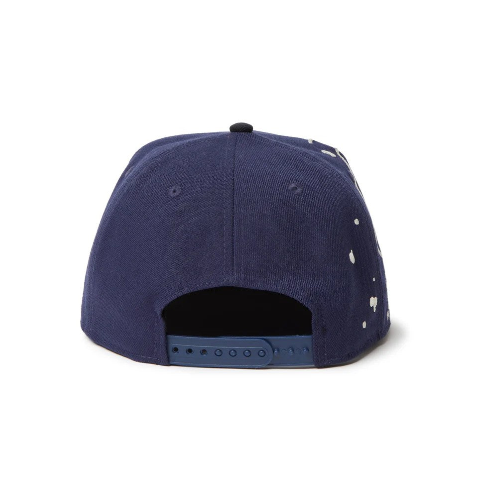 NEW ERA New York Yankees - 5-Panel Square Visor Dripping LIGHT NAVY/NAVY 【14668190】