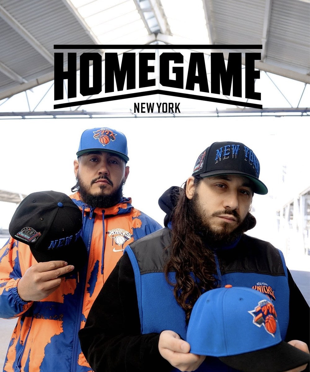 NEW ERA - New York Knicks 59Fifty Katakana Plain Jane Light Royal/Black