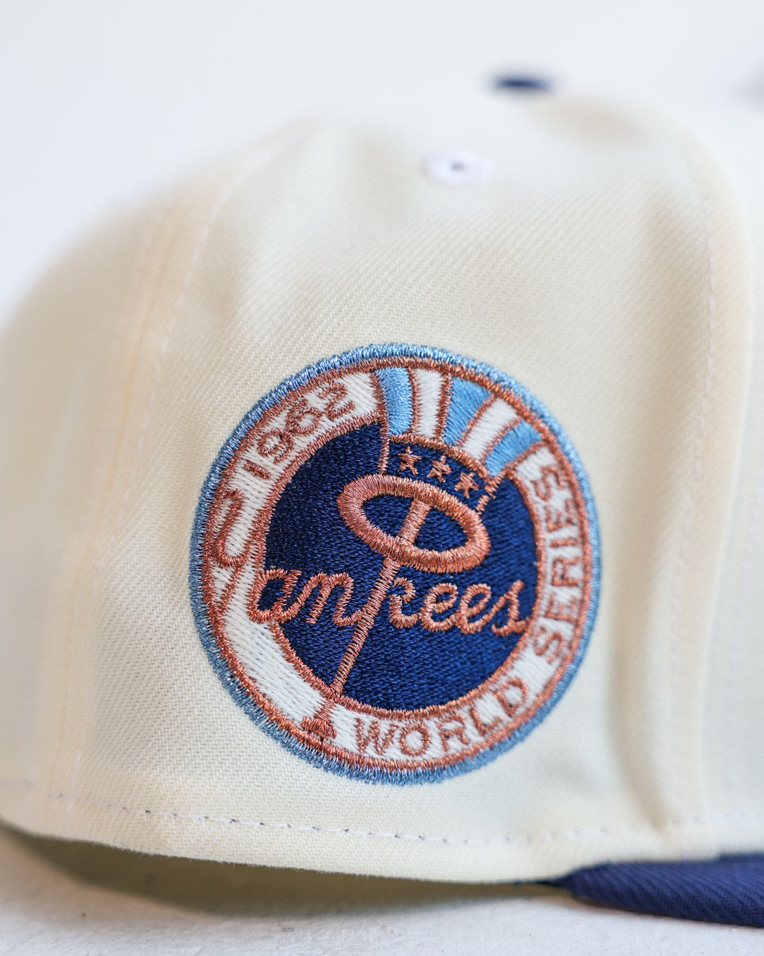 NEW ERA - New York Yankees 59Fifty 1962 World Series Chrome White/Oceanside Blue