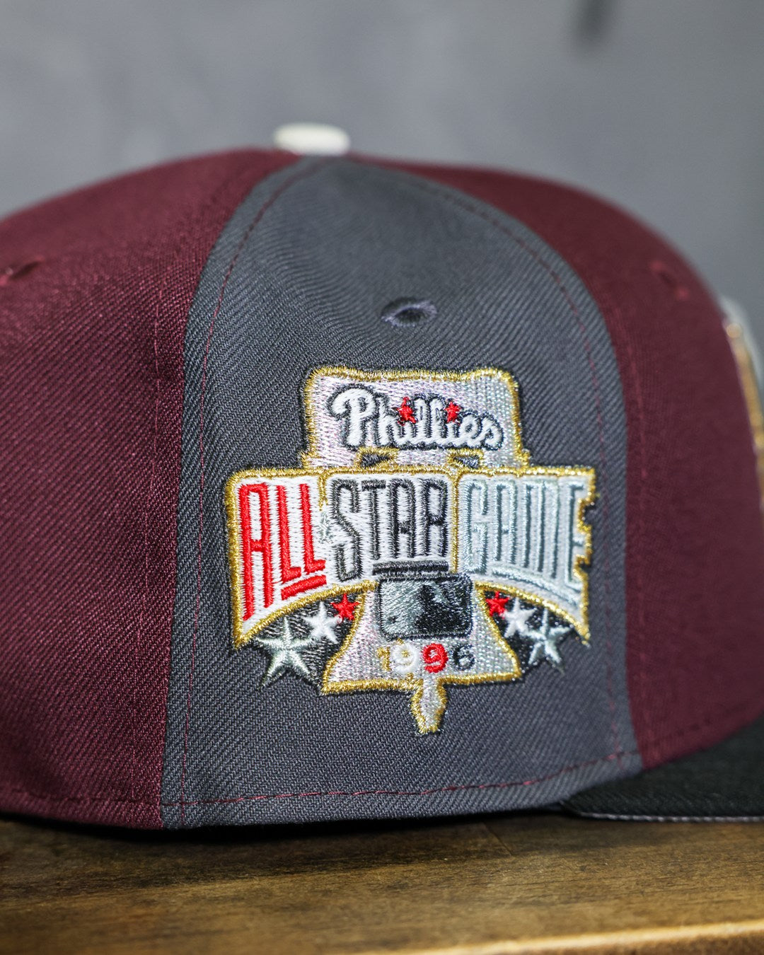 NEW ERA - Philadelphia Phillies 59Fifty 1996 All Star Game Maroon/Black